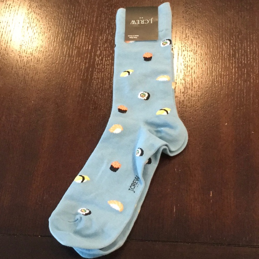 NWT Mens J Crew Blue Socks